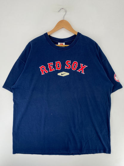 2006 NIKE RED SOX Size XXL Vintage MLB T-shirt / F9534T
