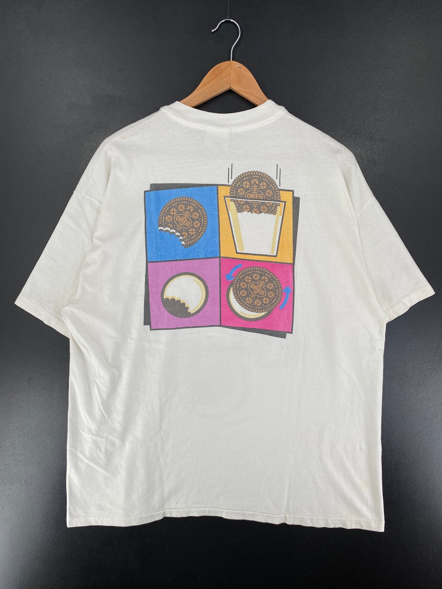 90's OREO Made in USA Size XL Vintage T-Shirts/ G274T
