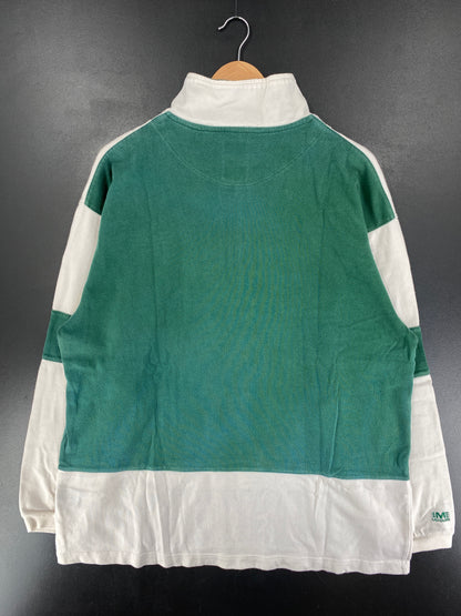 00' GREEN BAY PACKERS Size L Vintage NFL Half Zip Sweat-Shirts/ F9541S