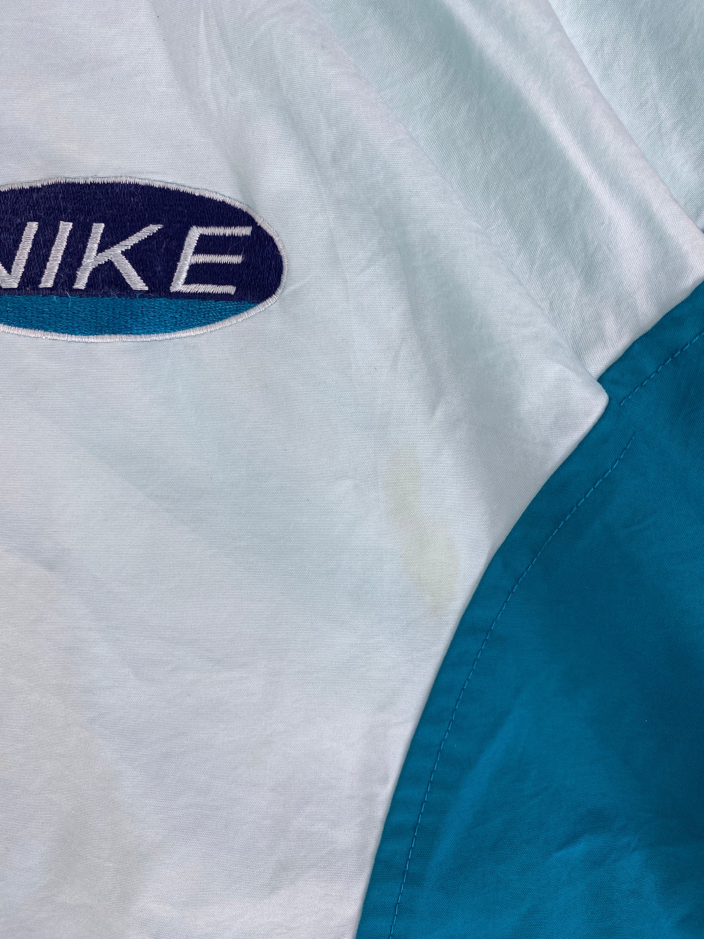 00’ NIKE Size Ladies L Zip-up Nylon Jacket/ G2434N