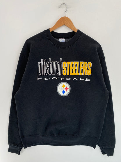 90's PITTSBURGH STEELERS Made in USA Size XL Vintage NFL Sweat-Shirt / G4175S