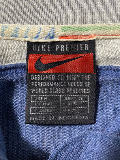 90’s Euro NIKE ITALIA Size M Sweat-shirt / G3854S
