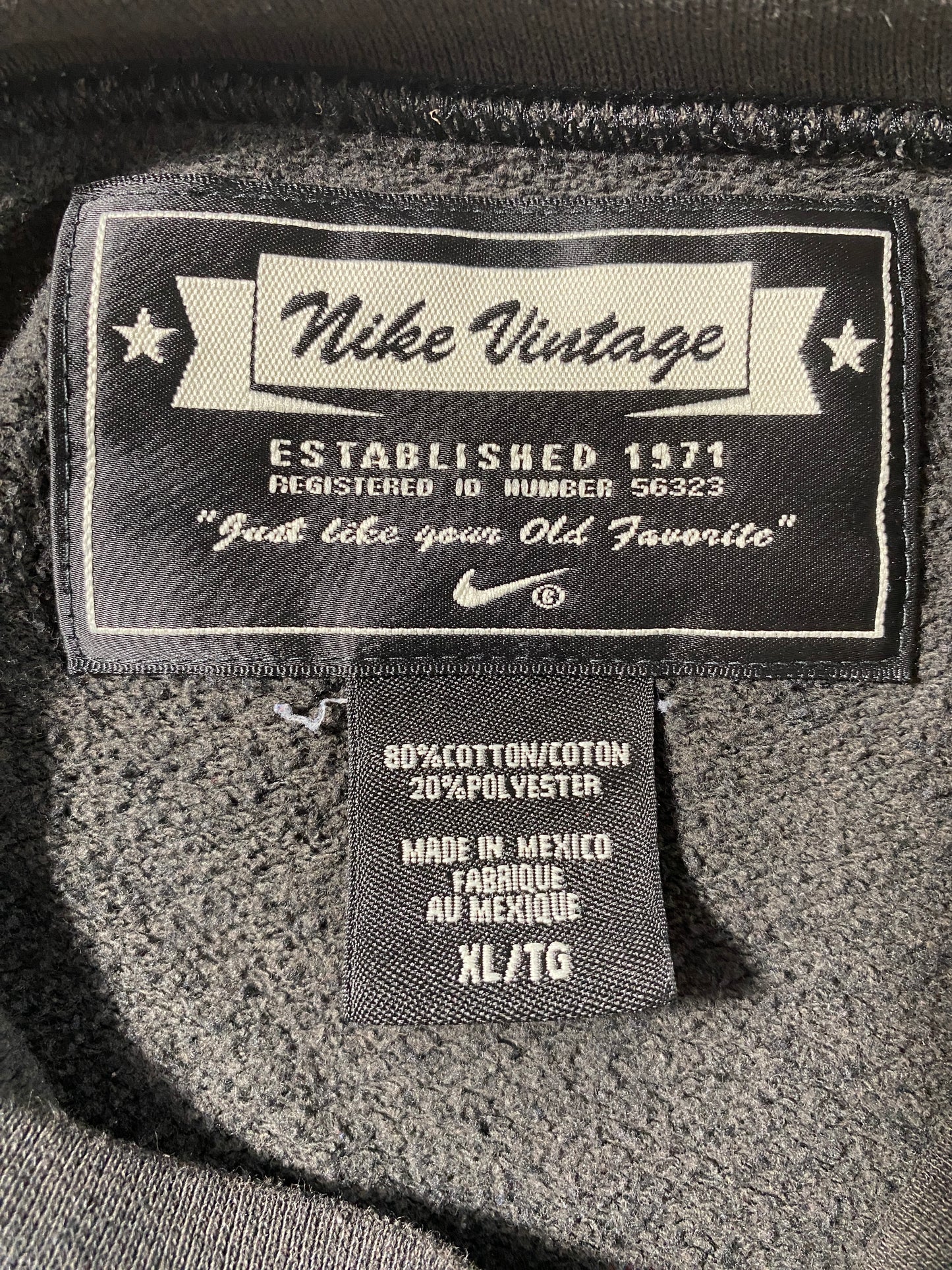 00’ NIKE Size XL Sweat-shirt / F3497S