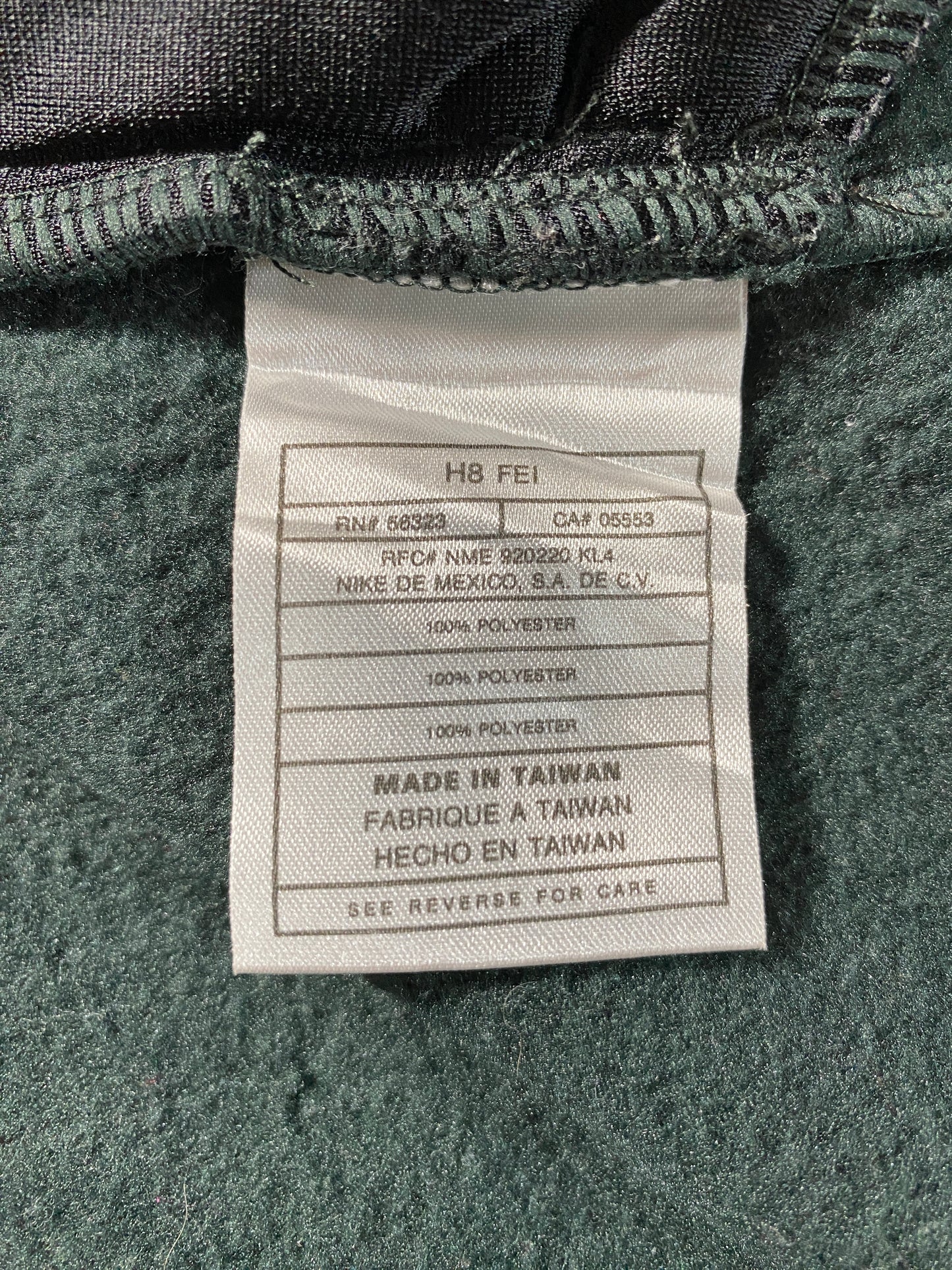 90's NIKE Size L Vintage Half-zip Fleece Jacket / F3491S