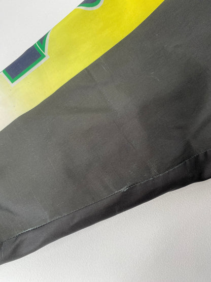 90's NOTRE DAME Made in USA Size XL Vintage Collage Nylon Jacket / F3803N