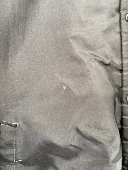 90's NOTRE DAME Made in USA Size XL Vintage Collage Nylon Jacket / F3803N