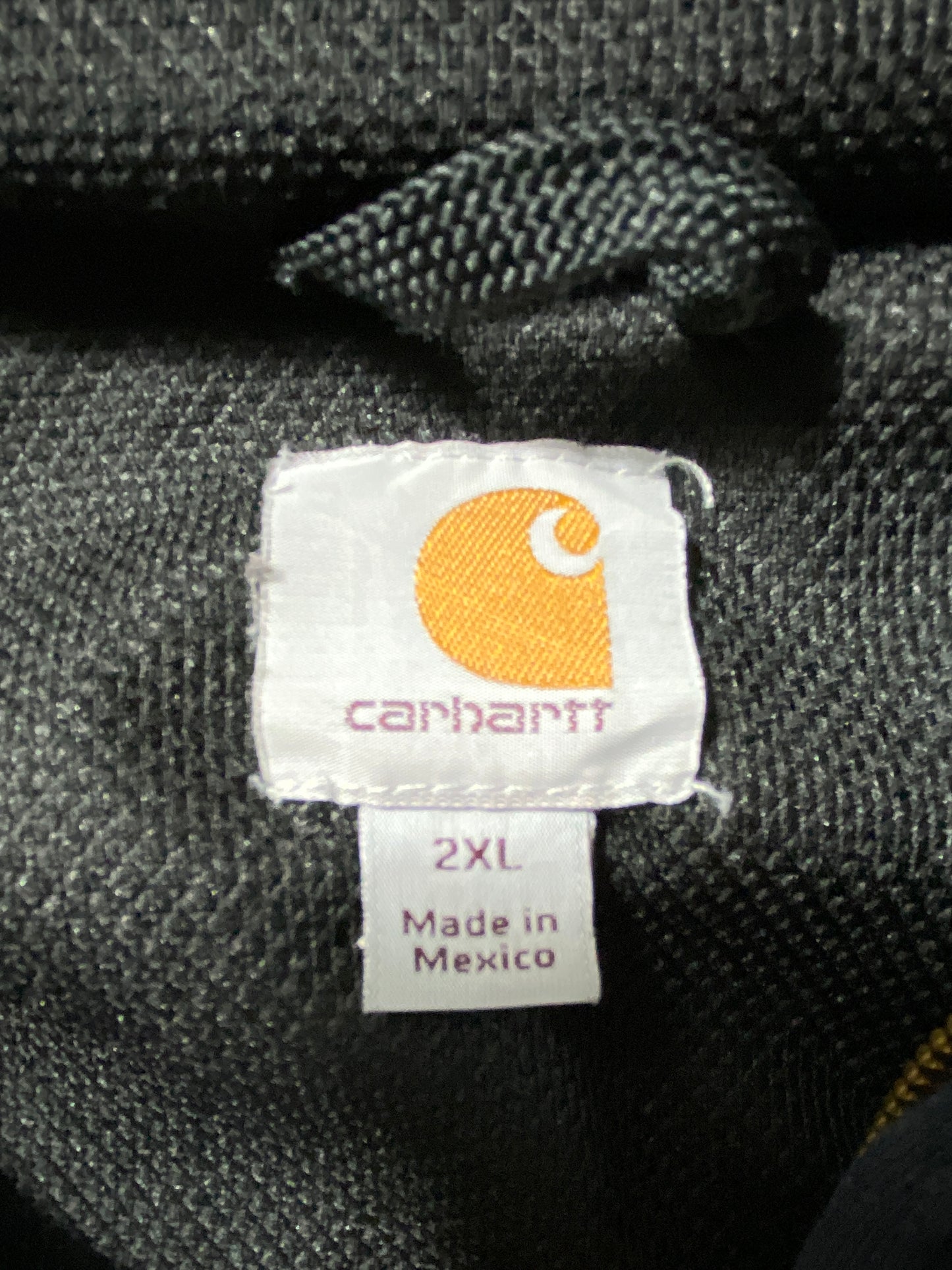Vintage CARHARTT Size XL Zip Up Hoodie Sweat-Shirt / G5622S