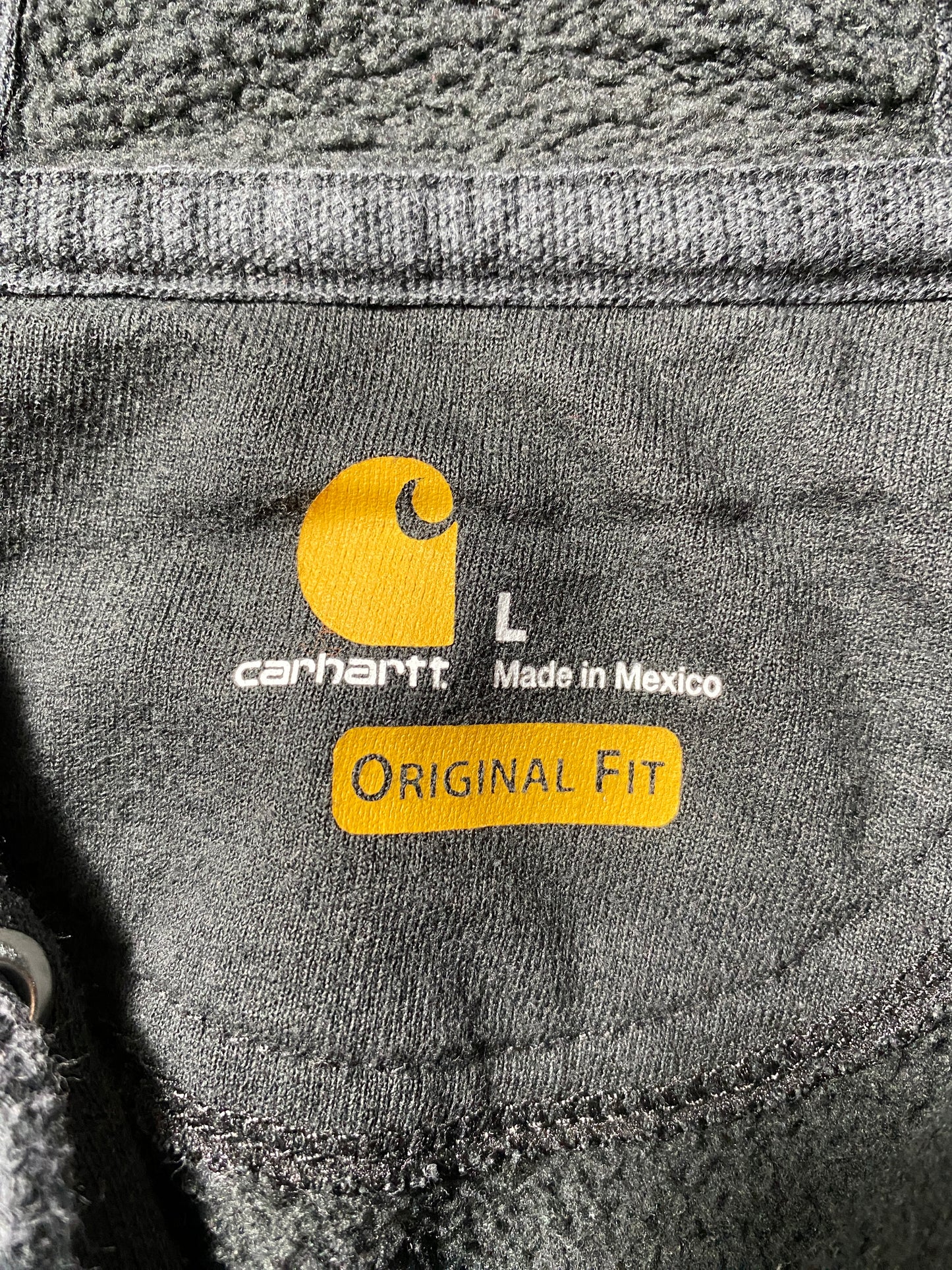 Vintage CARHARTT Size L Hoodie Sweat-Shirt / F3514S