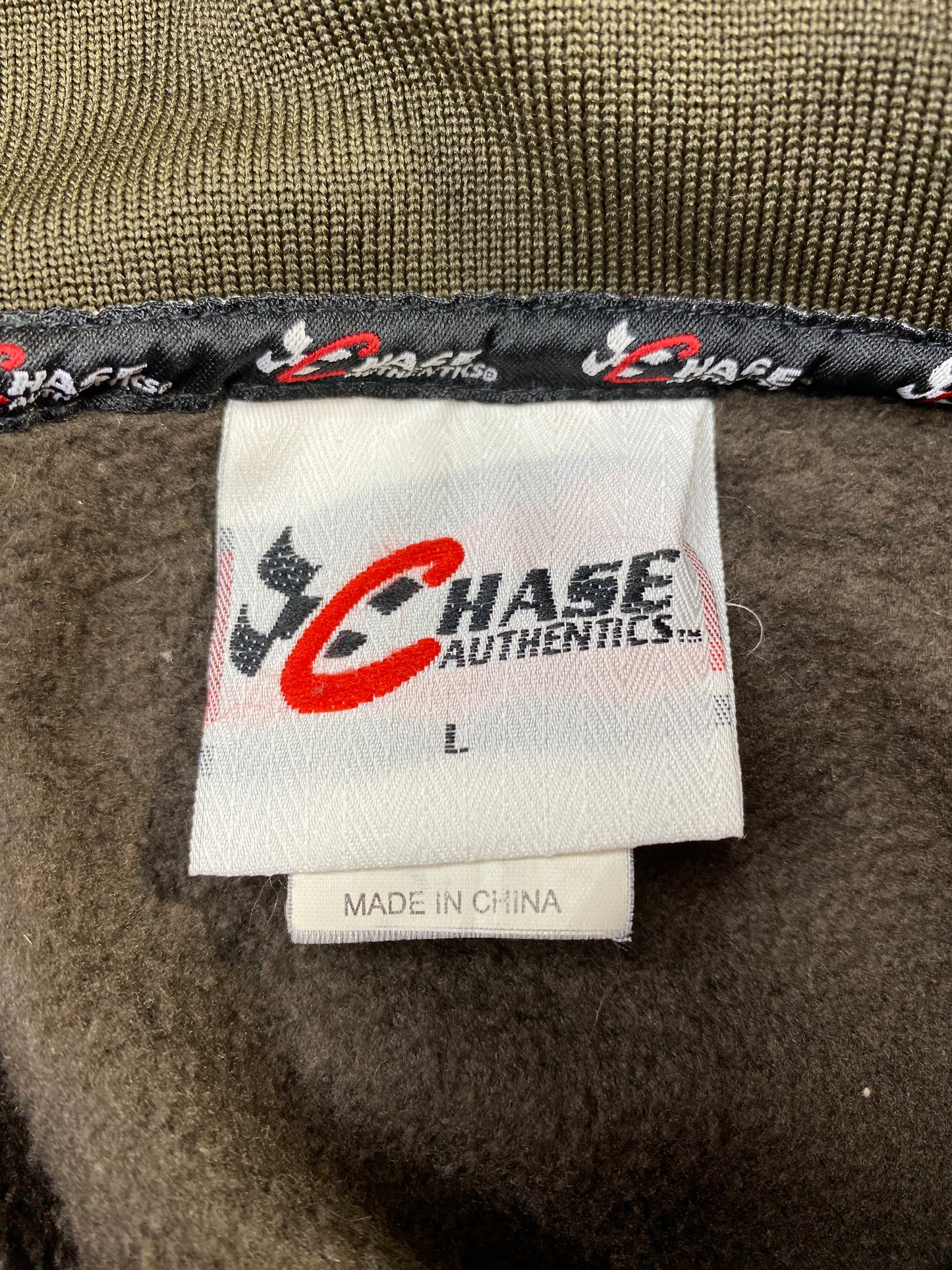 Vintage Size L HALF-ZIP FLEECE JACKET / F3797J