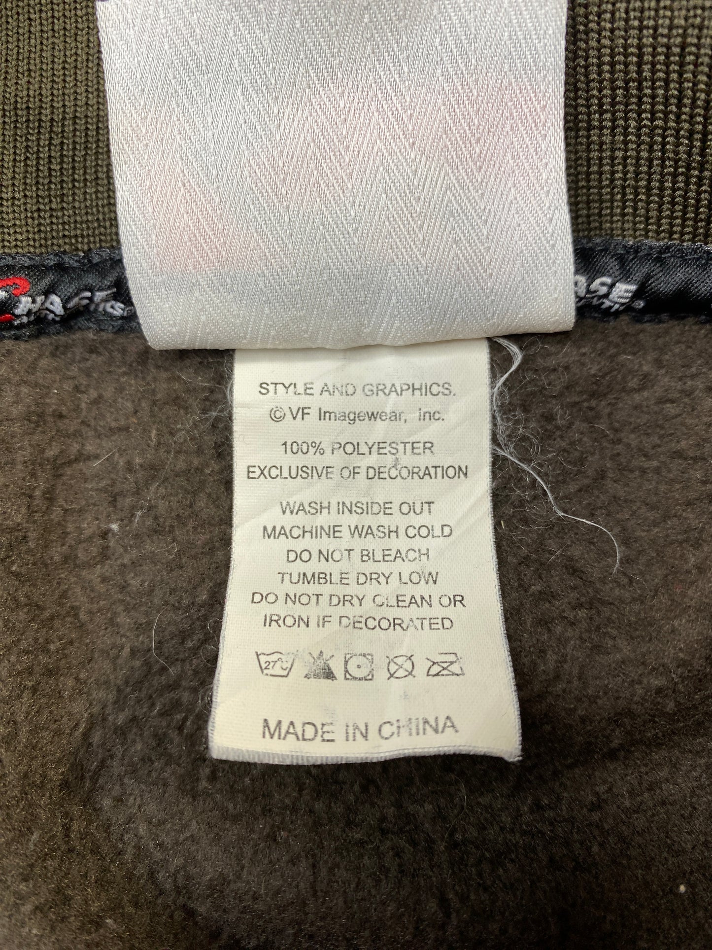 Vintage Size L HALF-ZIP FLEECE JACKET / F3797J