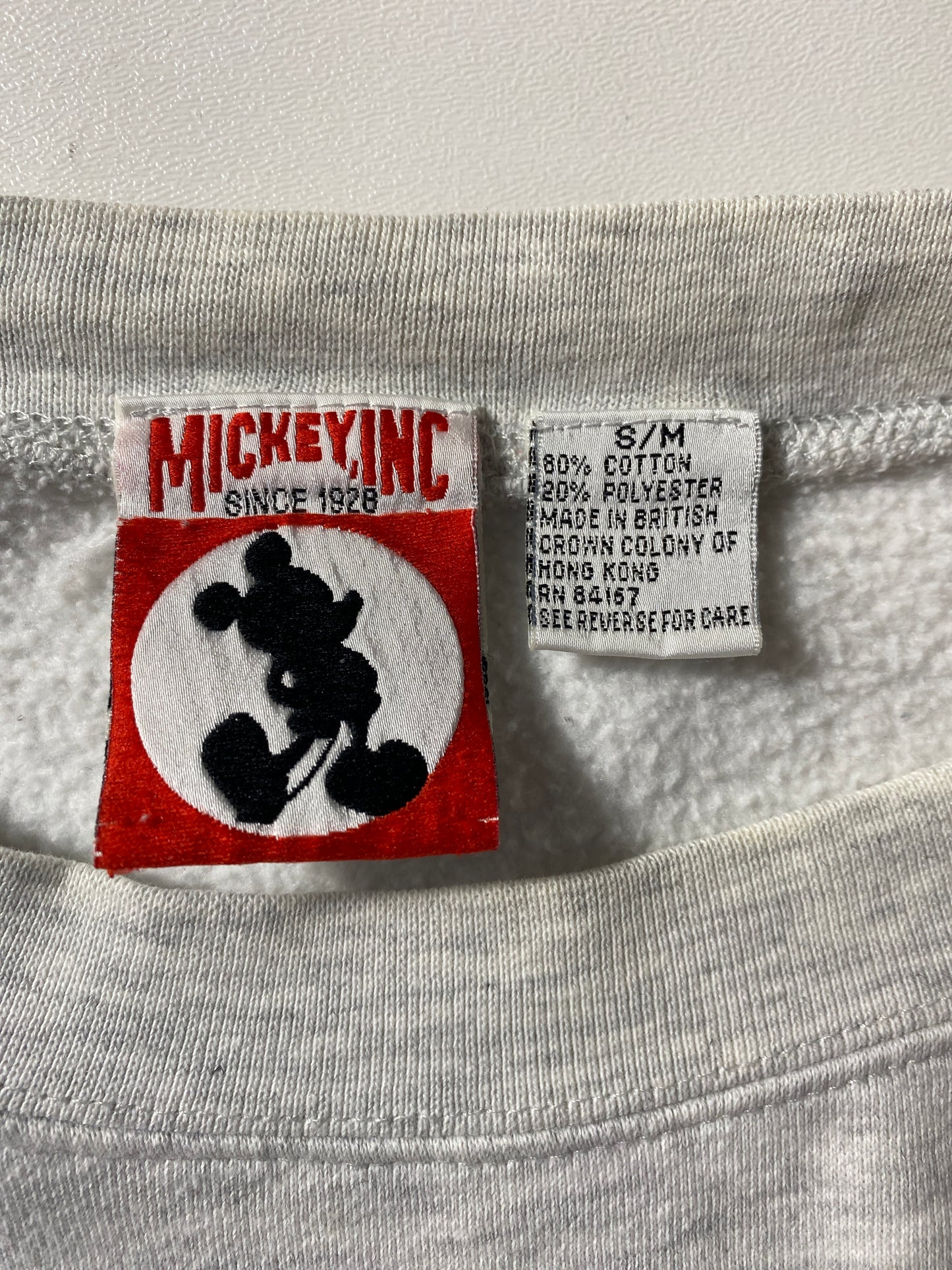 Vintage DISNEY Size S/M Vintage Sweat-shirt / F3525S