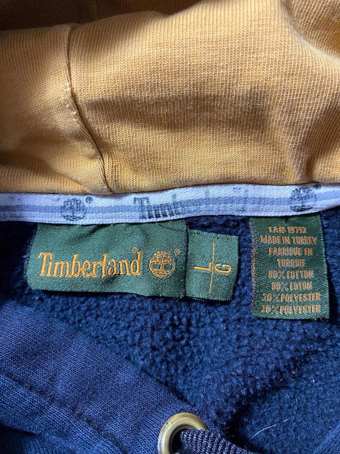 Vintage TIMBERLAND Size L Hoodie Sweat-Shirt / G5648S