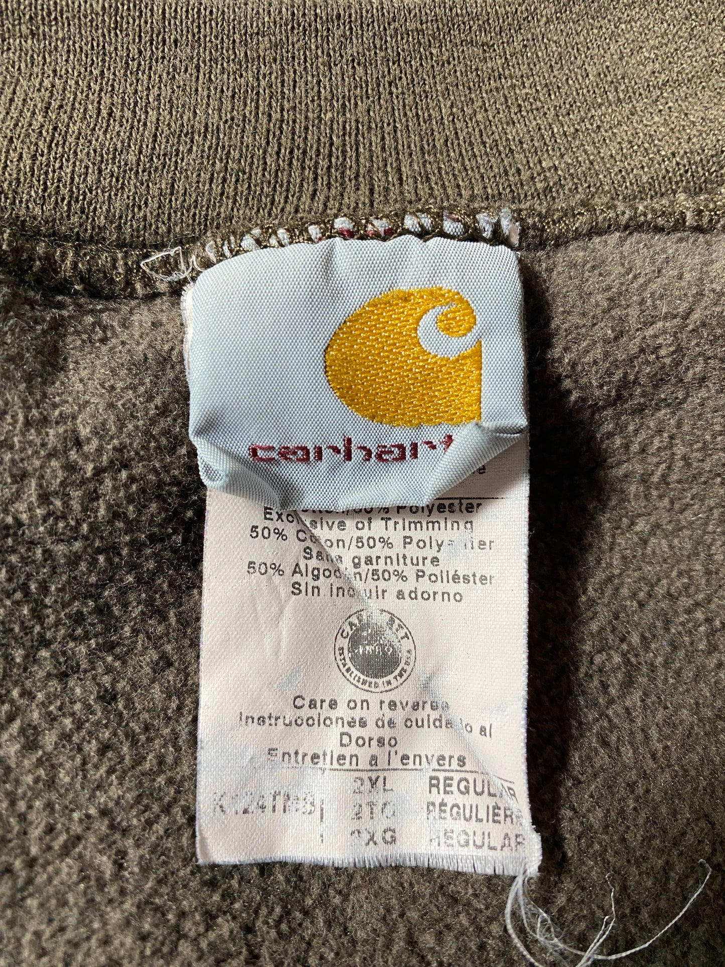 Vintage CARHARTT Size XXL Sweat-Shirt / G368S