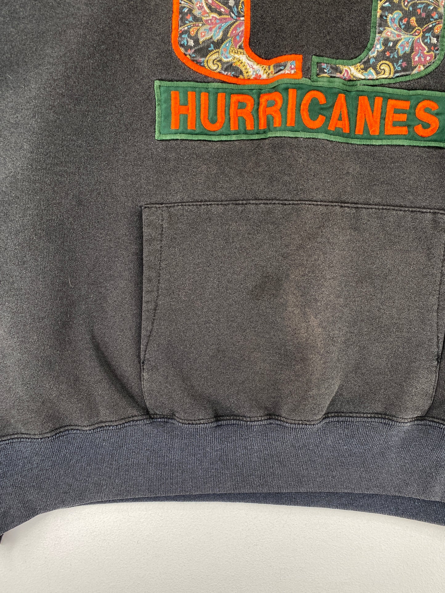 90's CAROLINA HURRICANES Made in USA Size L Vintage College Sweat-shirt / G406S