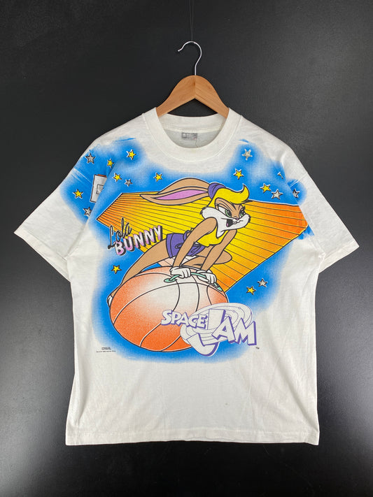 90's SPACE JAM LOLA BUNNY Size XL Vintage T-Shirt / F3528T