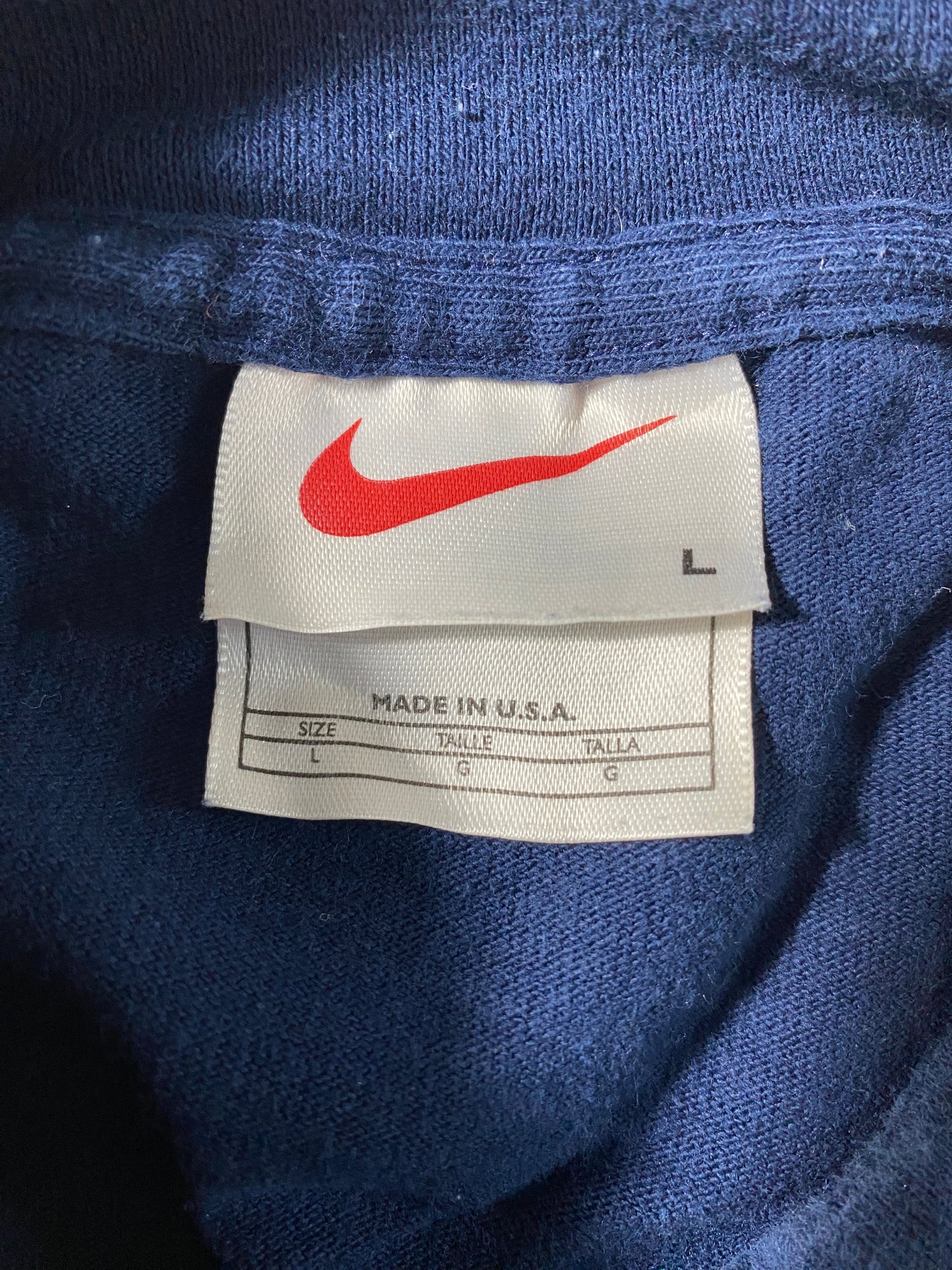90's NIKE Made in USA Size L Vintage T-Shirt / F3527T