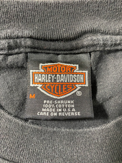 90's HARLEY DAVIDSON Made in USA Size M Vintage T-Shirt / F3526T
