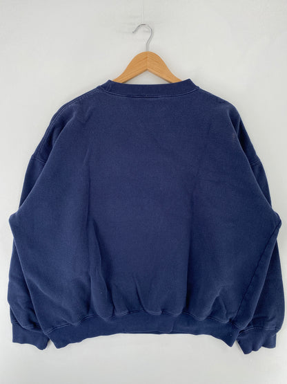 Vintage SEVEN DWARFS DISNEY Size No Tag (Approx.L) Sweat-shirt / G3696S