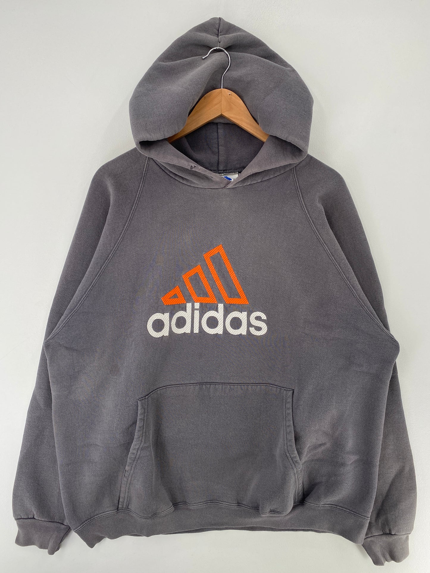 90’s ADIDAS Size XL Vintage Hoodie Sweat-shirt / G463S