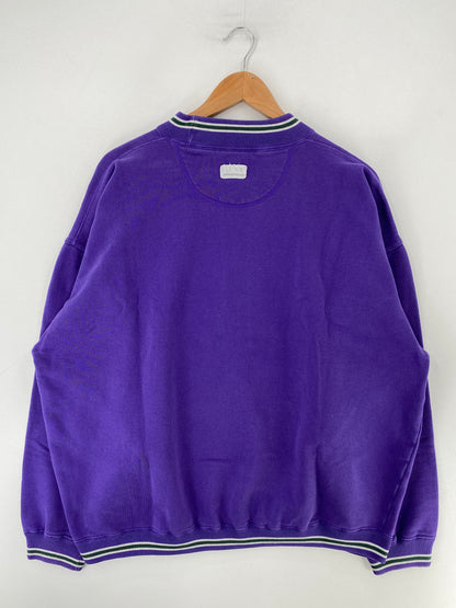 90's UNIVERSITY OF NORTHERN IOWA Size XL Vintage College Sweat-Shirt / G472S