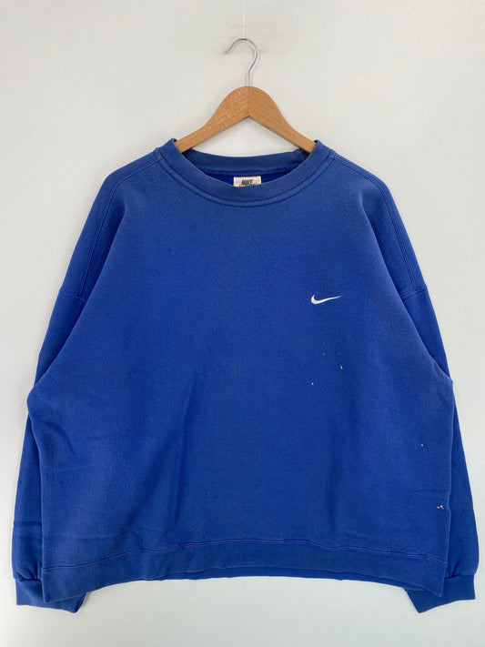 90's NIKE MINI SWOOSH Made in USA Size XXL Vintage Sweat-shirt / G4432S