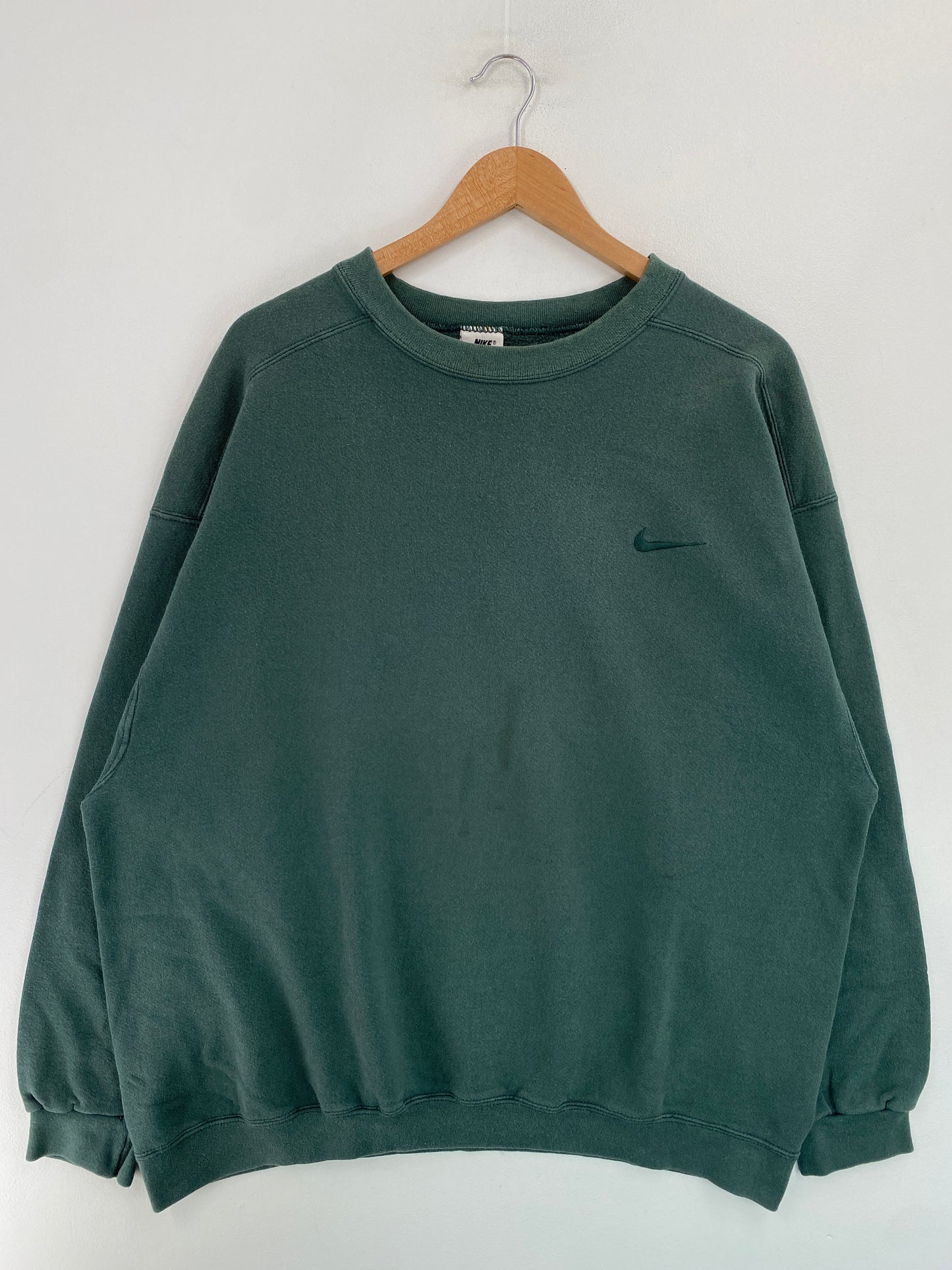 90's NIKE MINI SWOOSH Made in USA Size XL Vintage Sweat shirt / G4439S