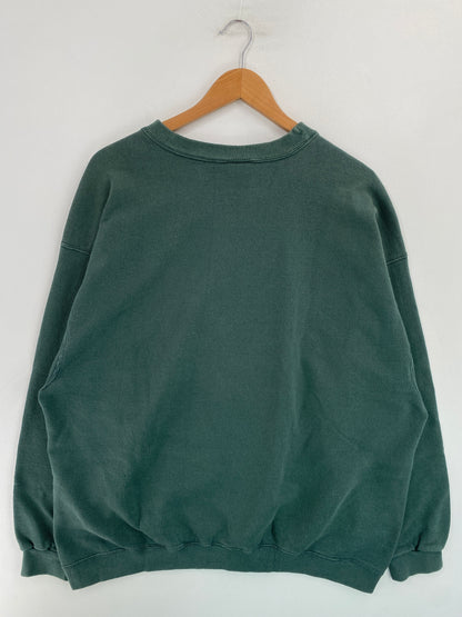 90's NIKE MINI SWOOSH Made in USA Size XL Vintage Sweat shirt / G4439S