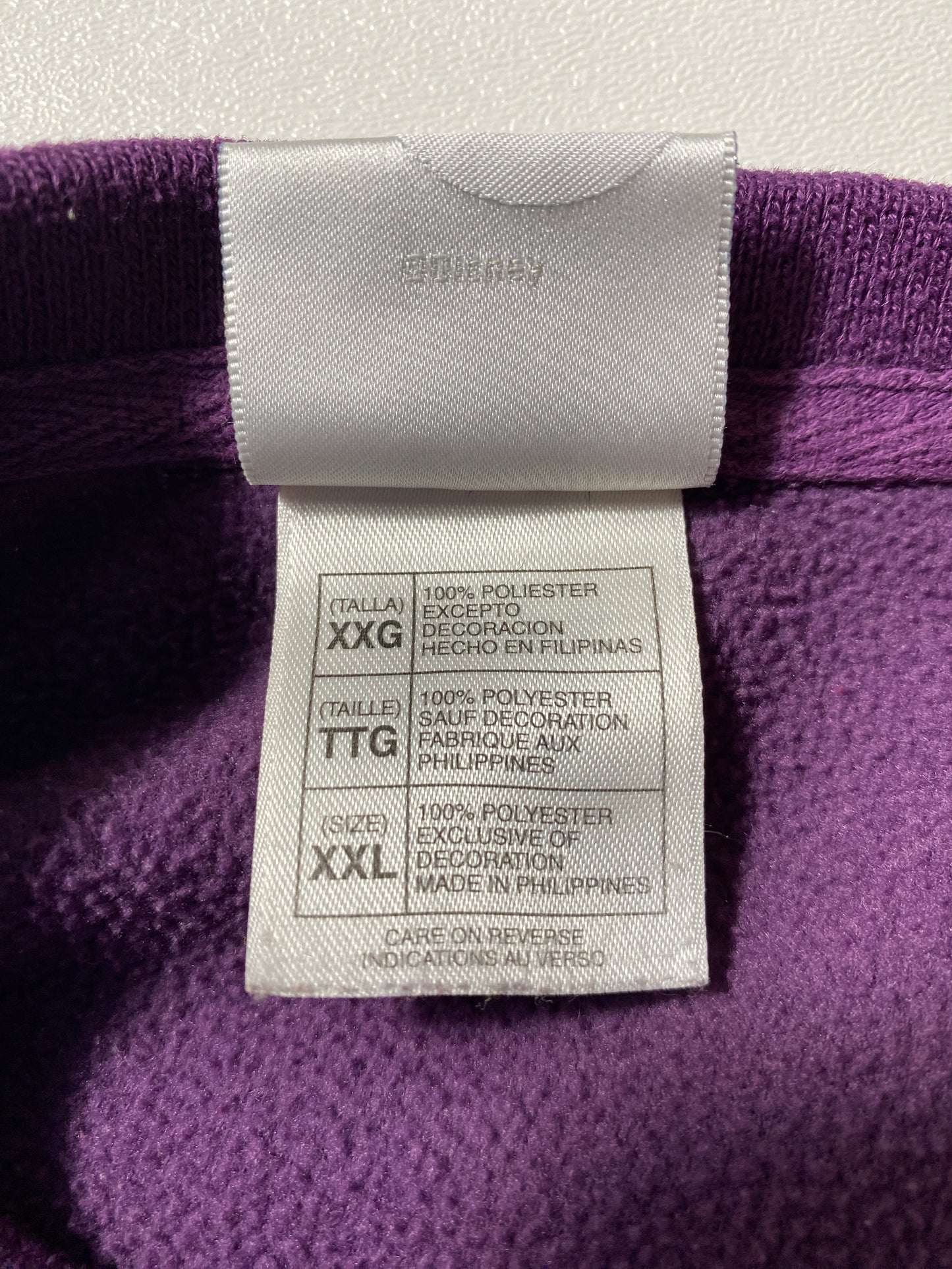 Vintage EEYORE Size XXL DISNEY Fleece Sweat-Shirt / F3812J