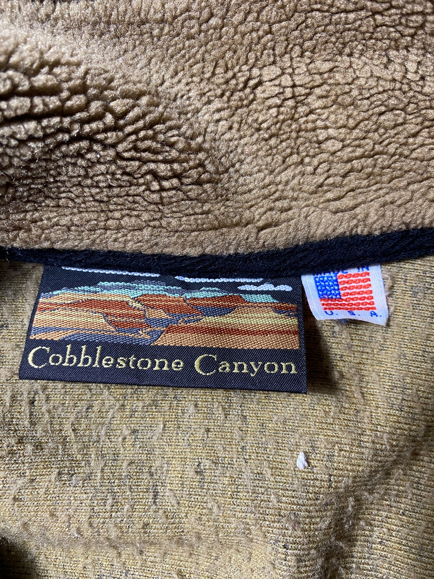 90's BEAR Made in USA Size XL Fleece Jacket / F3808J