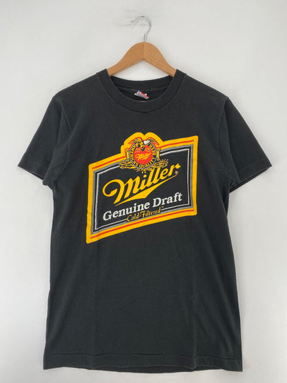 90's MILLER BEER Made in USA Size M Vintage T-Shirt / G564T