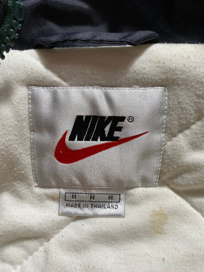 90’s NIKE Size M Nylon padded Zip-Up Jacket / F6418N