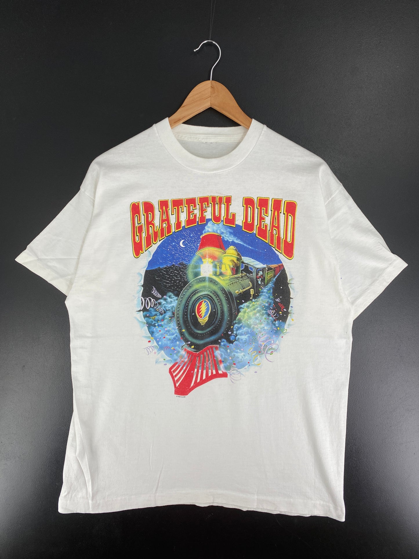 1995 GRATEFUL DEAD Size No Tag (Approx.XL) Vintage Music Band Tour T-Shirt / F3957T