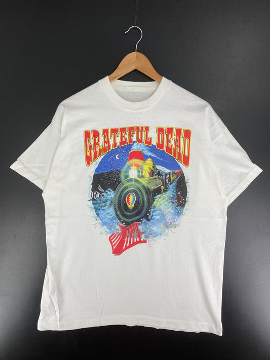 1995 GRATEFUL DEAD Size No Tag (Approx.XL) Vintage Music Band Tour T-Shirt / F3957T