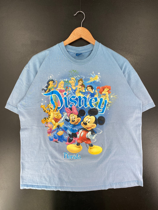 Vintage DISNEY FLORIDA Size No tag (Approx.XL) T-Shirt / G590T