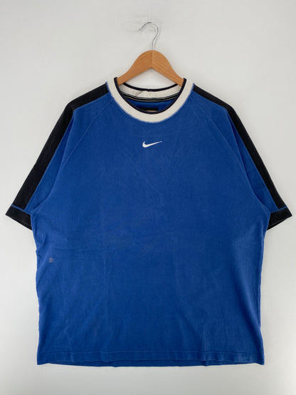 90’s NIKE CENTER SWOOSH Size XL Vintage T-shirt / G595T