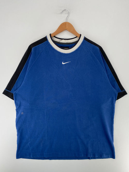 90’s NIKE CENTER SWOOSH Size XL Vintage T-shirt / G595T