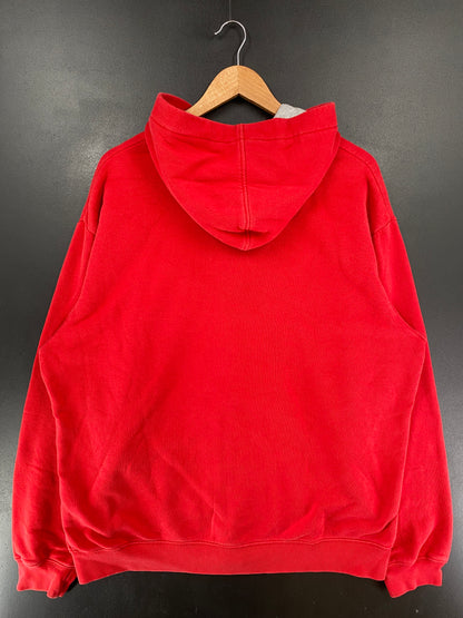 00’ NIKE MINI SWOOSH Zip-Up Size XL Vintage Hoodie Sweat-Shirt / G4493S