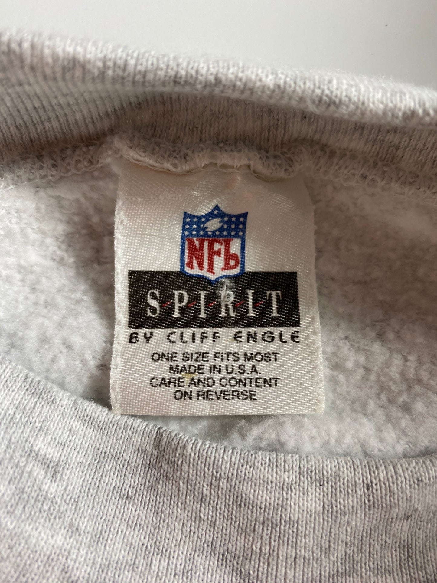 90's NEW YORK JETS Size One Size (Approx.XL) Vintage NFL Sweat-Shirt / F3975S