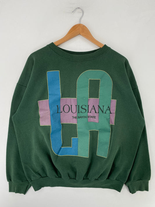 90's LOUISIANA Size XXL Vintage Sweat-Shirts / G2670S