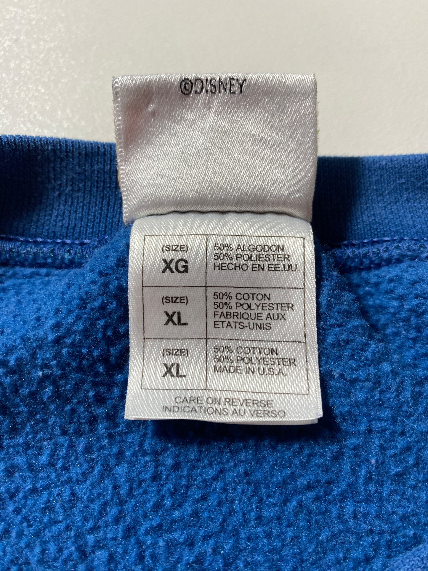 00’ POOH Made in USA Size XL Vintage DISNEY Sweat-shirt / F3994S