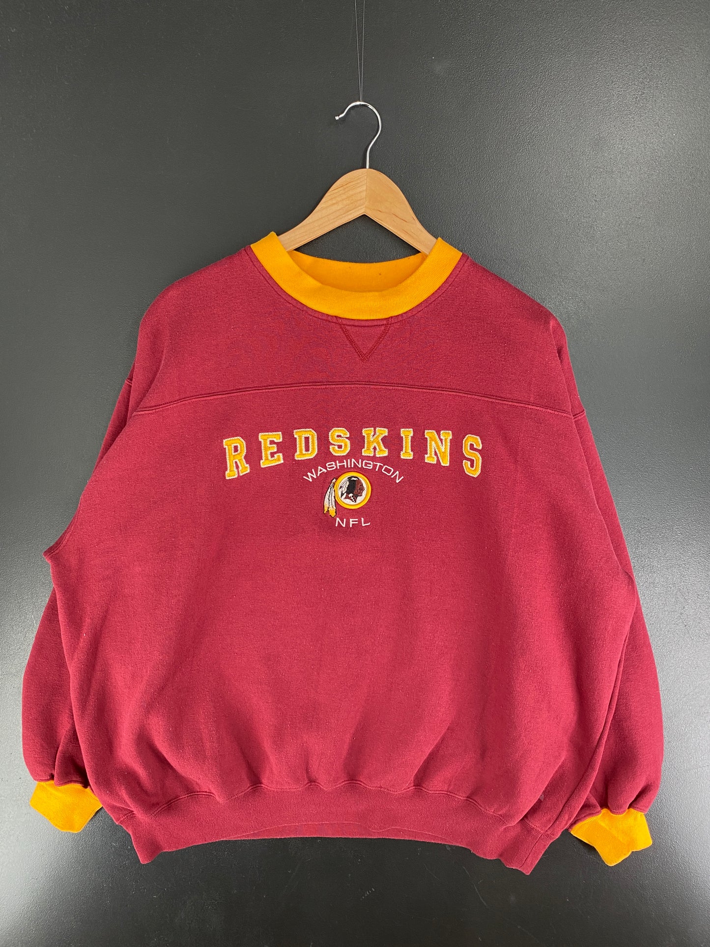 Vintage WASHINGTON REDSKINS Size XL NFL Sweat-Shirt / F4020S