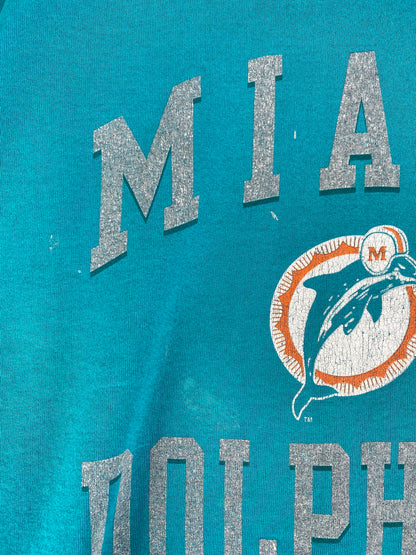 90's MIAMI DOLPHINS Made in USA Size XXL NFL Sweat-Shirt / F4019S