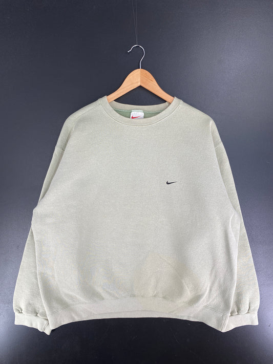 90’s NIKE MINI SWOOSH Made in USA Size XL Vintage Sweat-Shirt / F4047S
