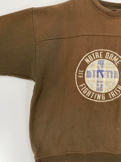 Vintage NOTRE DAME Size L College Sweat-Shirt / G4567S