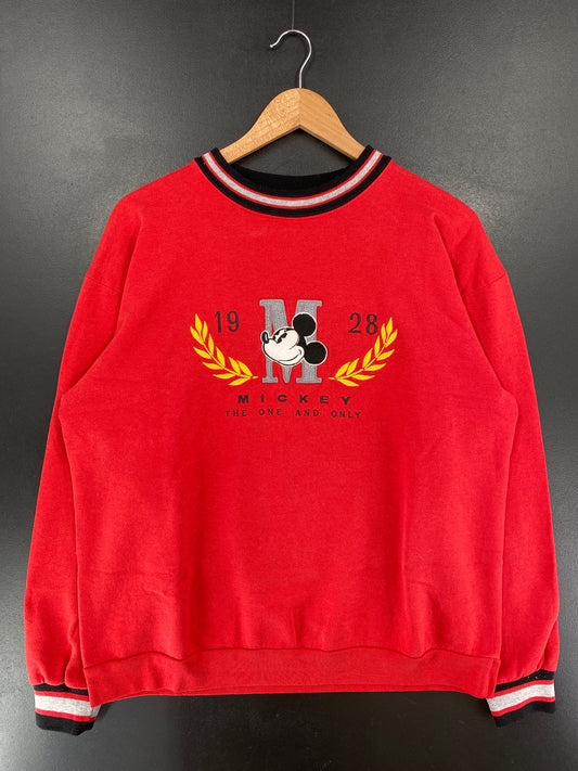 90's DISNEY MICKEY Made in USA Size XL Vintage Sweat-shirt / G4572S