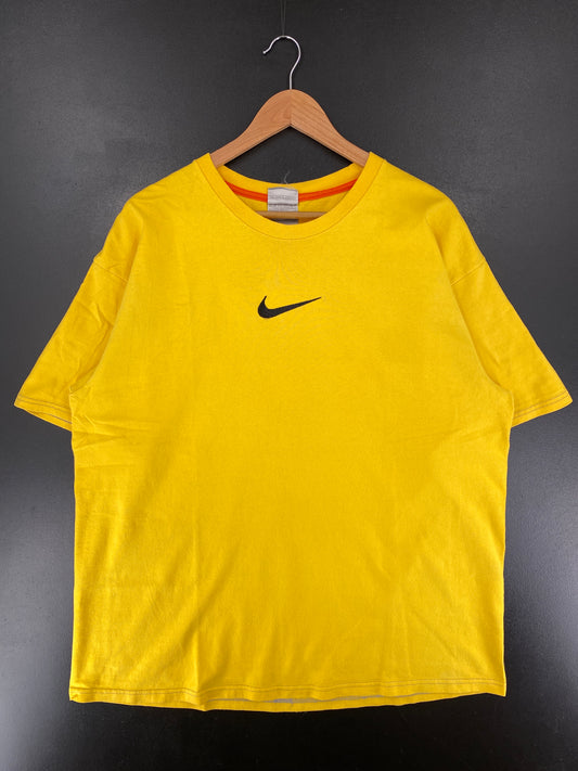 00' NIKE CENTER SWOOSH Size XL Vintage T-Shirt / G65T