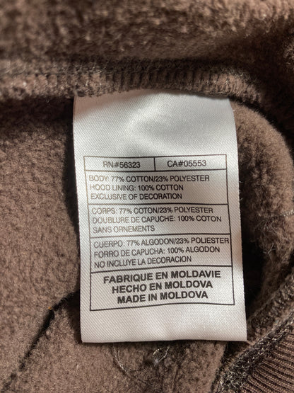 Vintage NIKE MINI SWOOSH Size XXL Hoodie Zip-Up Sweat-Shirt / F4043S