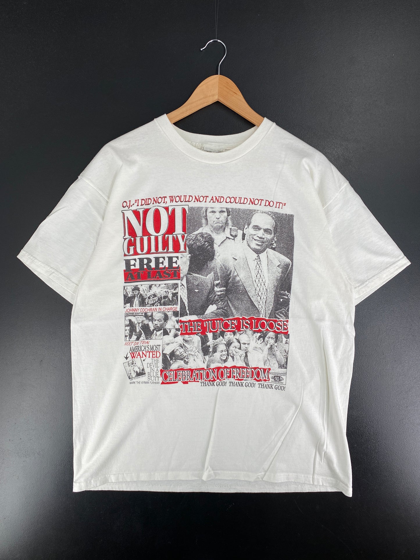 90's O.J. Made in USA Size L Vintage T-Shirt / F4125S