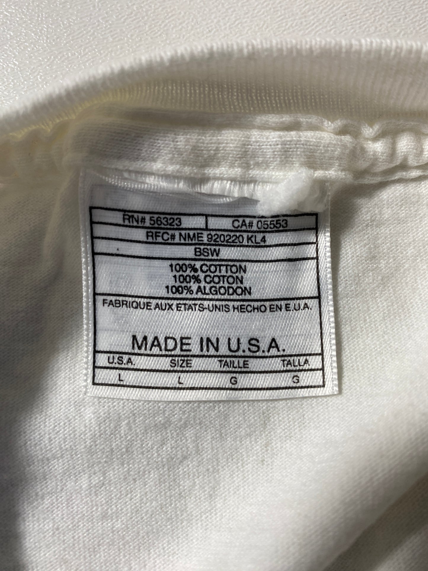 90's O.J. Made in USA Size L Vintage T-Shirt / F4125S