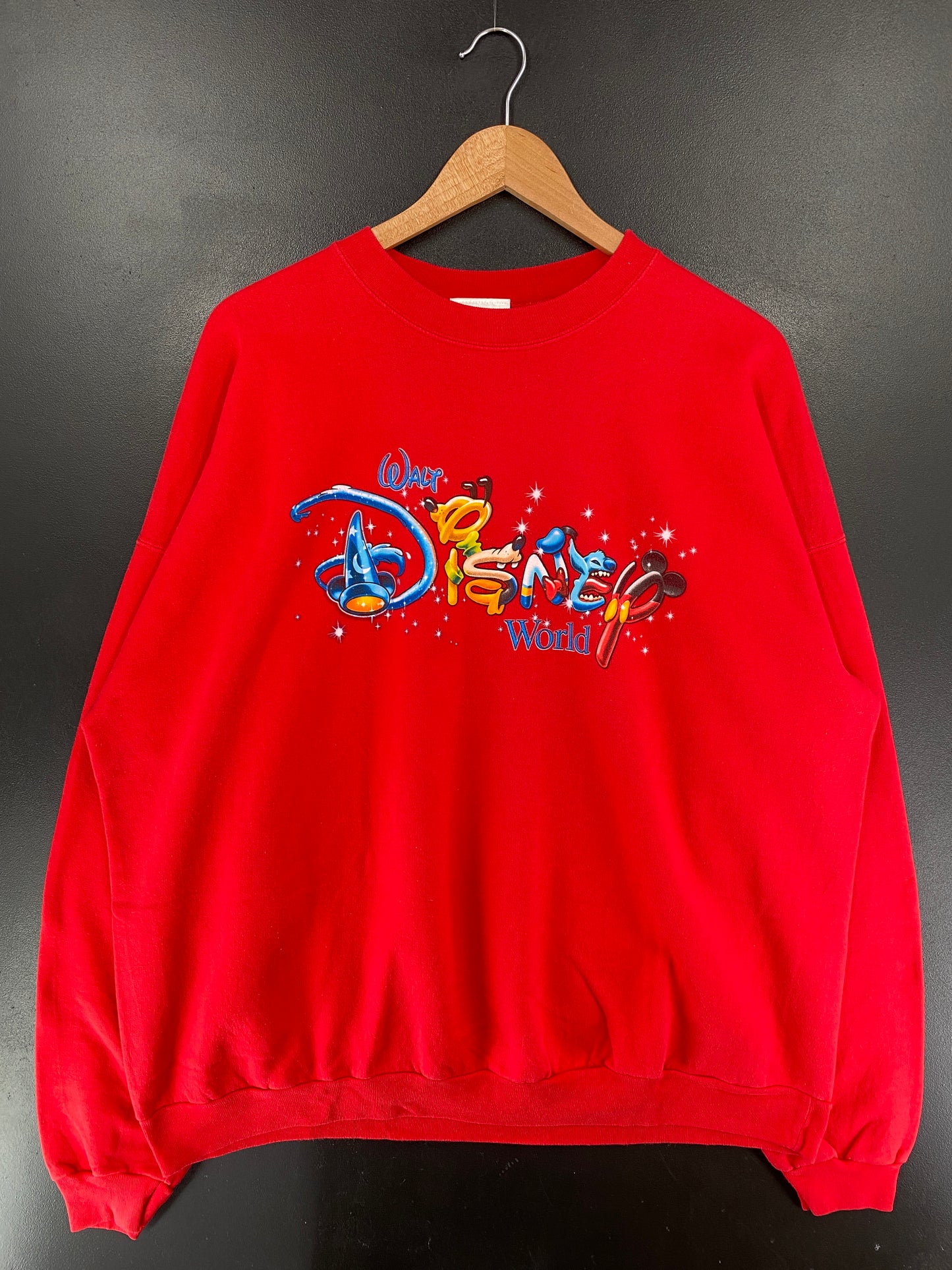 00' DISNEY MICKEY Size No Tag (Approx.XXL) Vintage Sweat-shirt / G4651S
